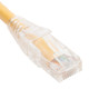 CAT5e Clear Boot Patch Cord - 1ft, Yellow, Single ICPCSP01YL CAT5e Clear Boot Patch Cord - 1ft, Yellow, Single ICPCSP01YL